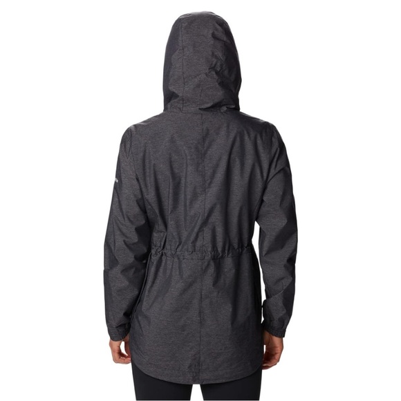 NWT Columbia Women’s Lillian Ridge Hooded Waterproof Shell Jacket - Picture 2 of 5